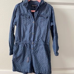 Tommy Hilfiger timeliness stylish romper 6Y used